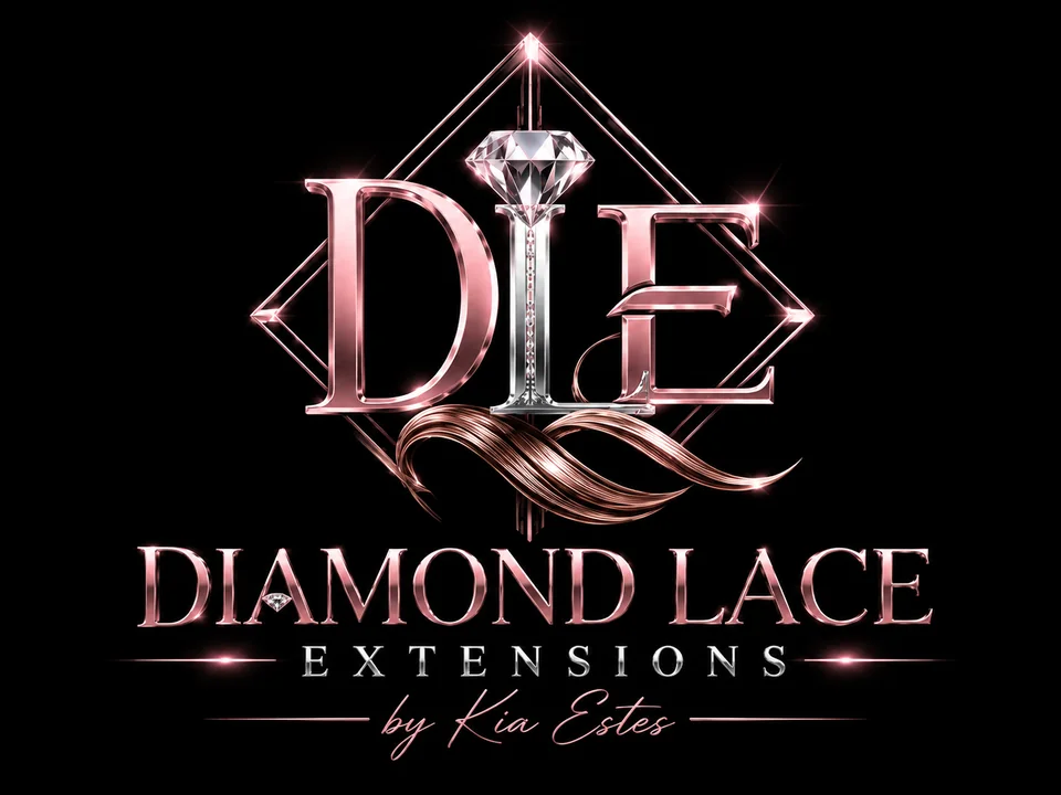 Kia Estes in a Diamond Lace brand presentation