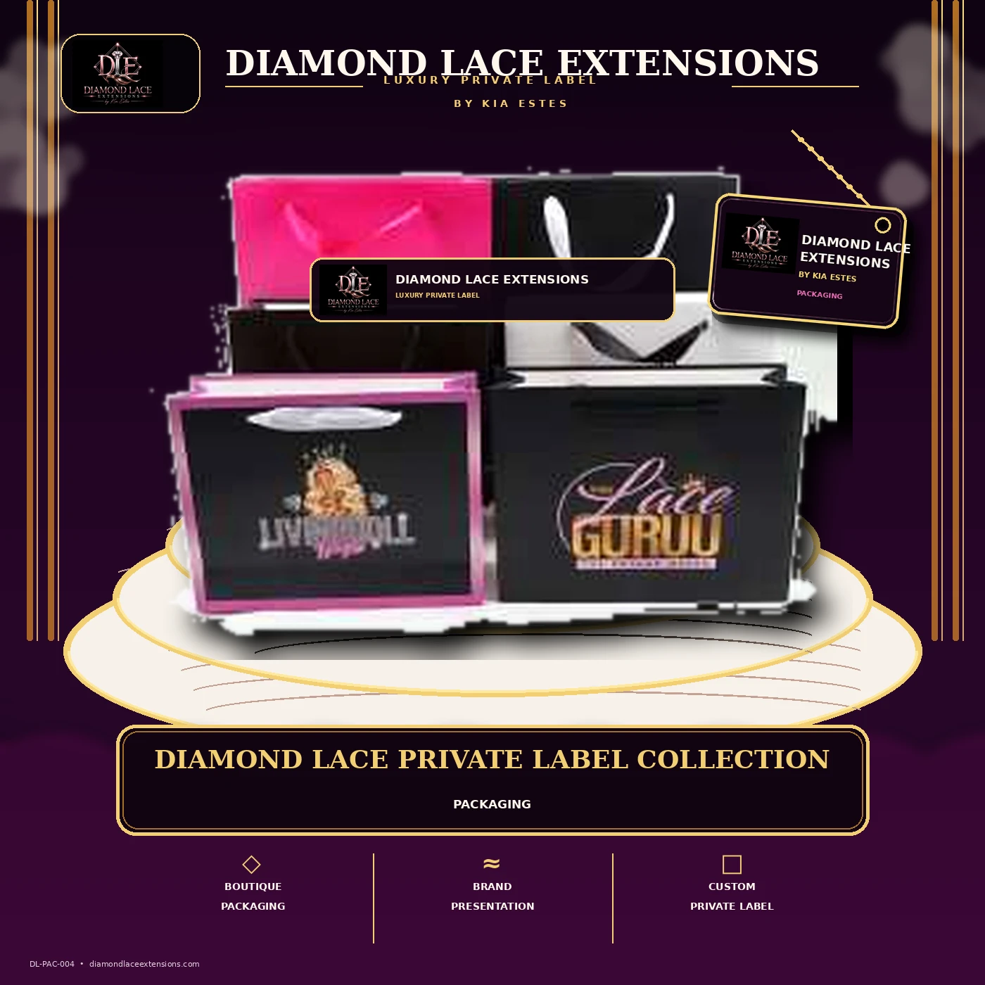 Private Label Packaging Diamond Lace visual 04