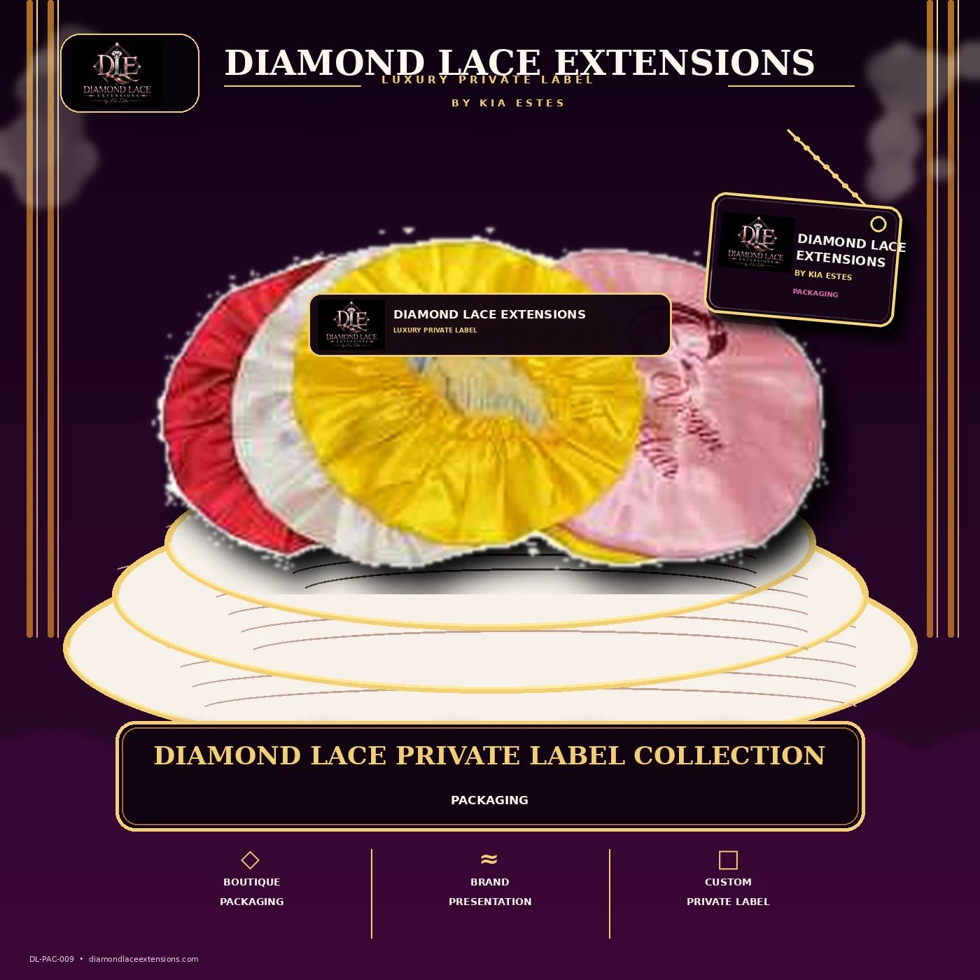 Private Label Packaging Diamond Lace visual 09