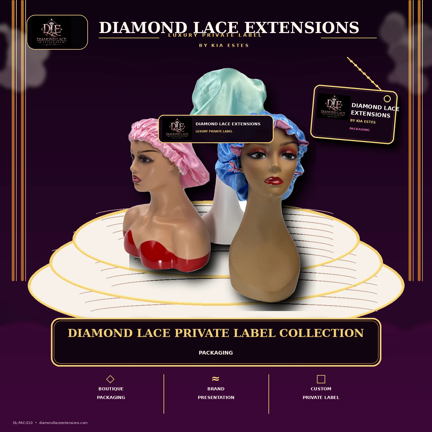 Private Label Packaging Diamond Lace visual 10
