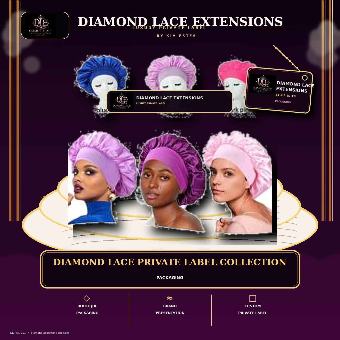 Private Label Packaging Diamond Lace visual 11