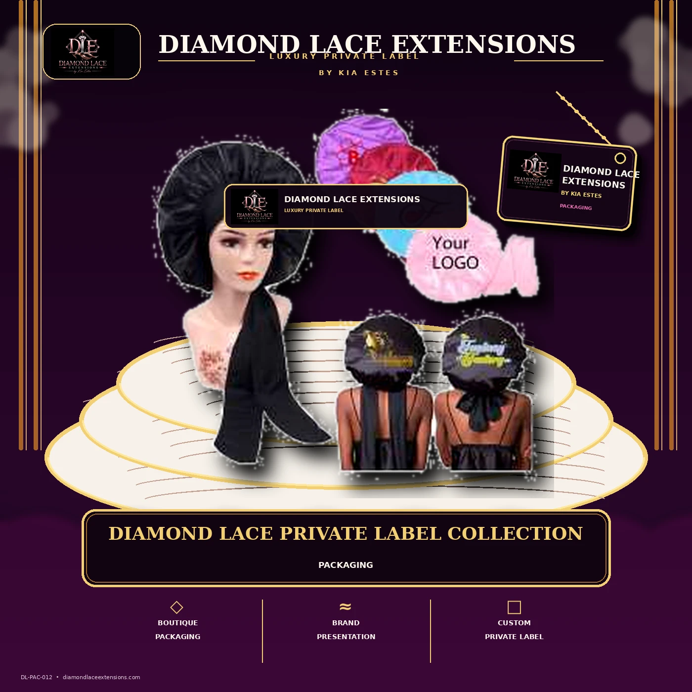 Private Label Packaging Diamond Lace visual 12