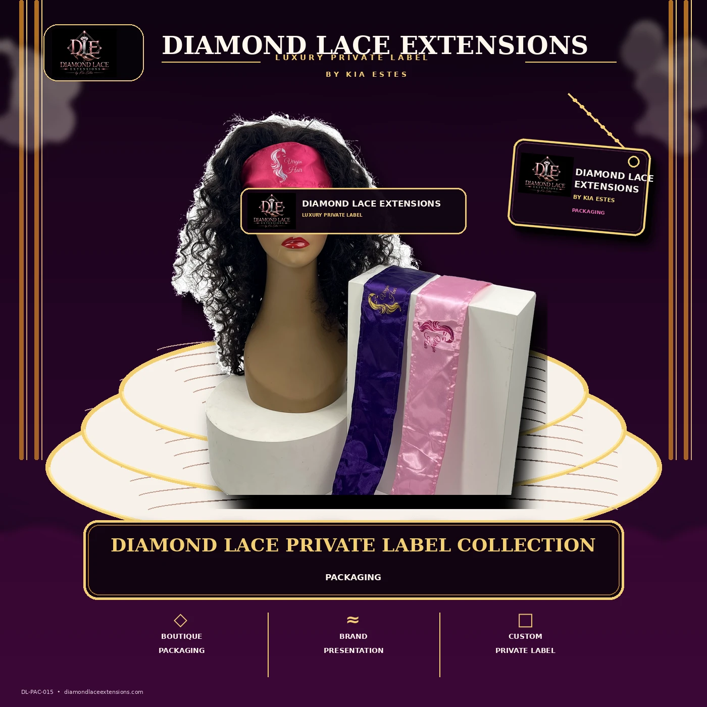 Private Label Packaging Diamond Lace visual 15