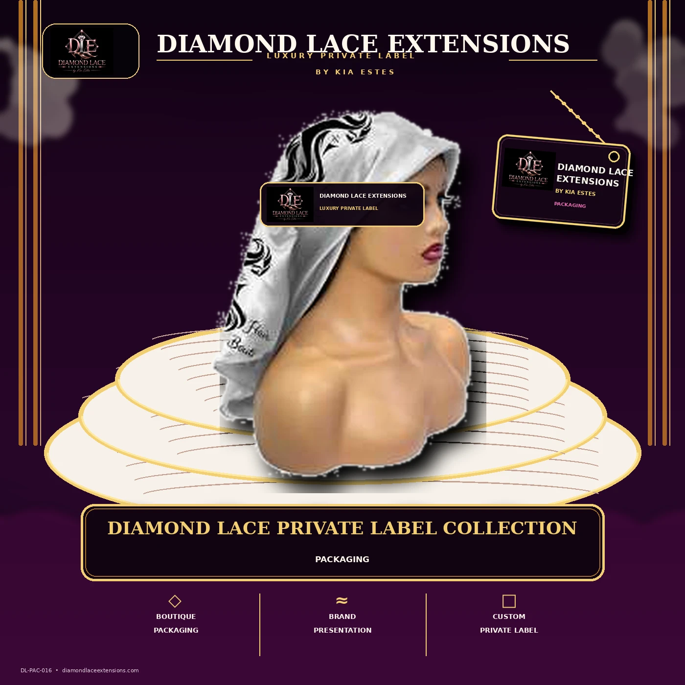 Private Label Packaging Diamond Lace visual 16