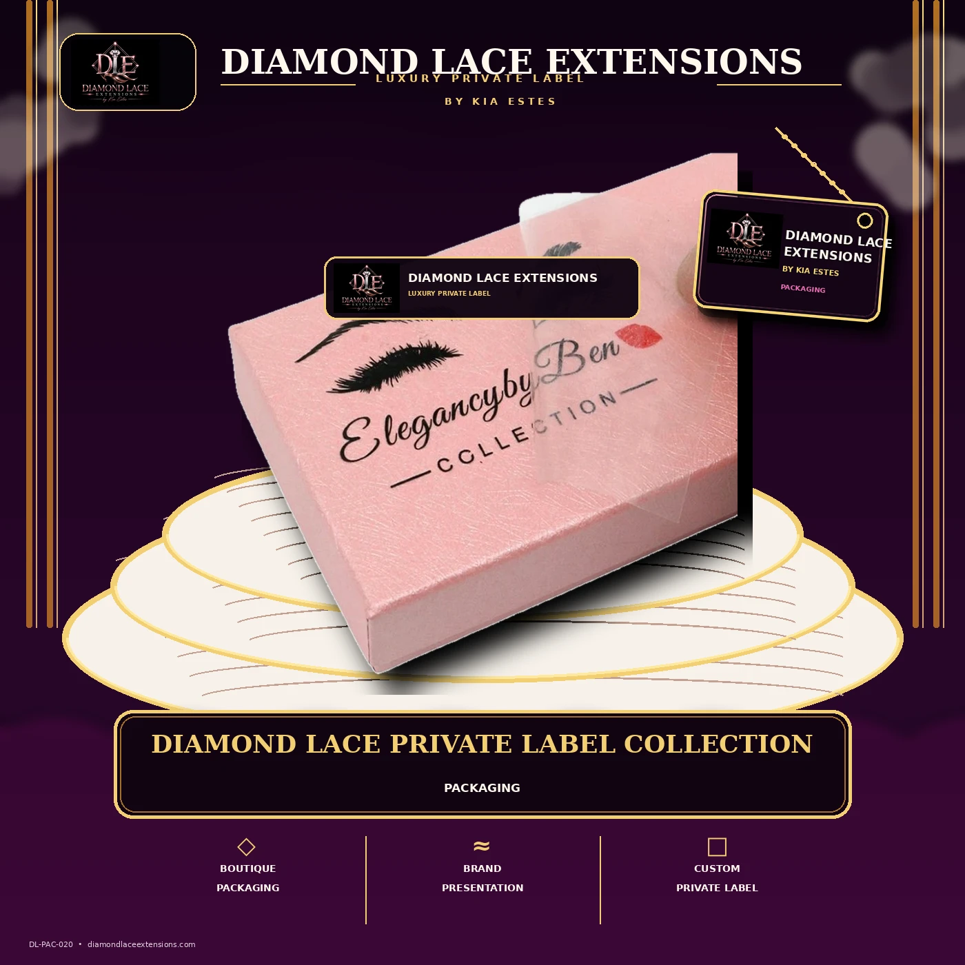 Private Label Packaging Diamond Lace visual 20