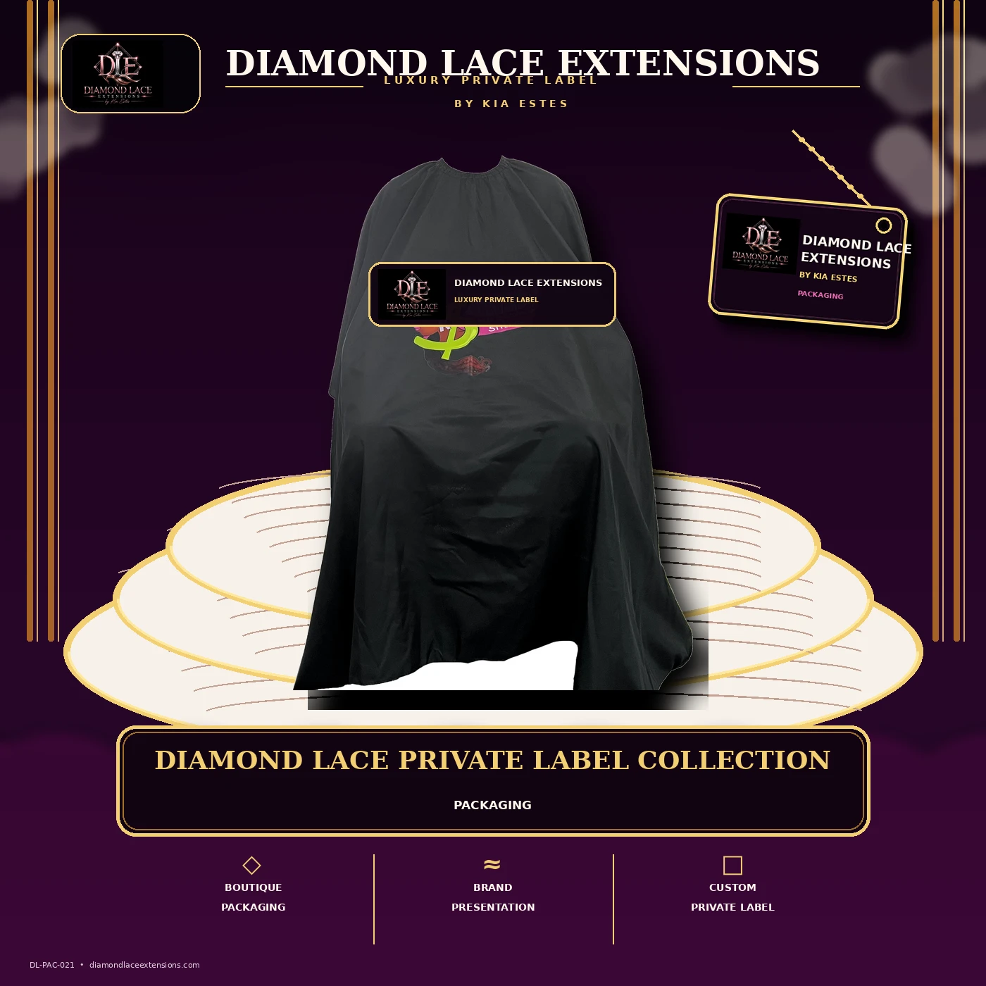 Private Label Packaging Diamond Lace visual 21
