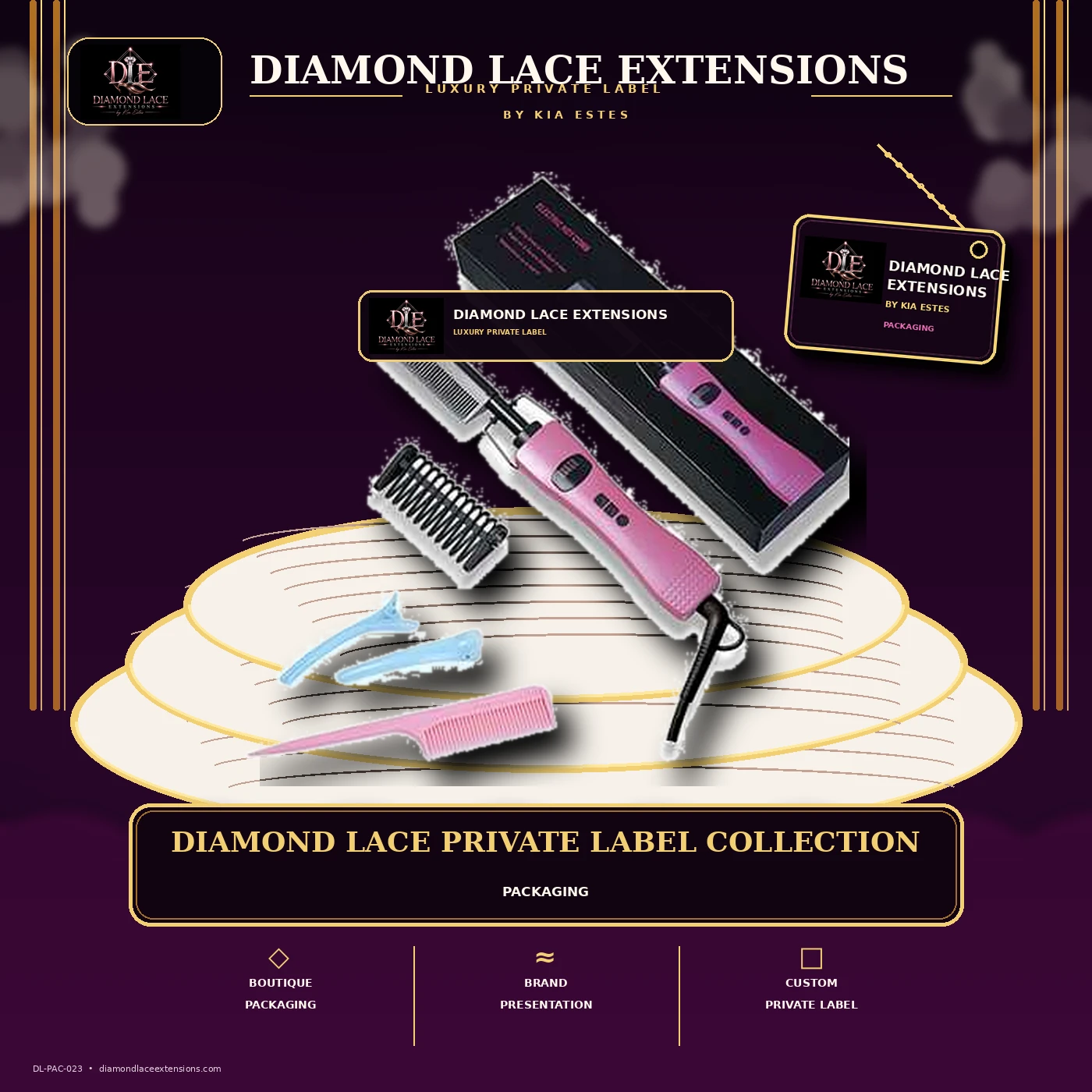 Private Label Packaging Diamond Lace visual 23