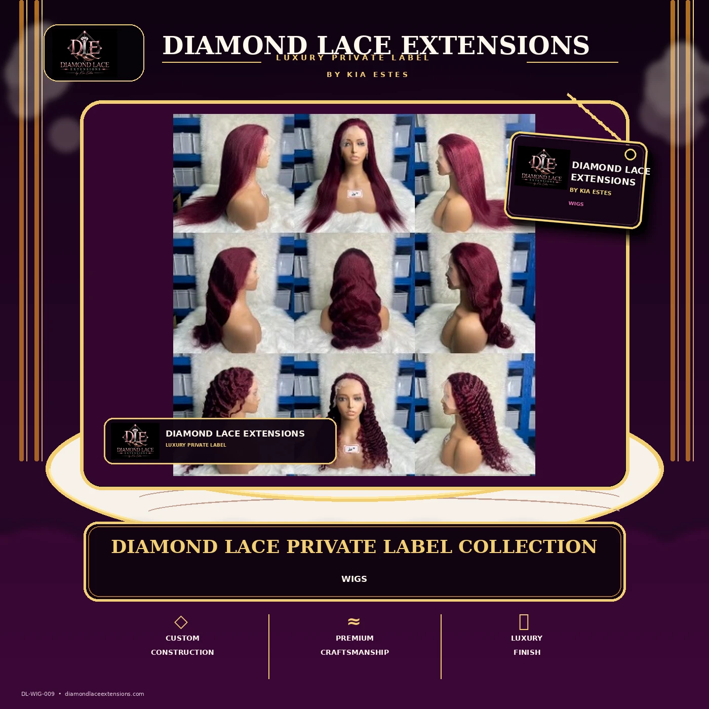 Luxury Wigs Diamond Lace visual 09