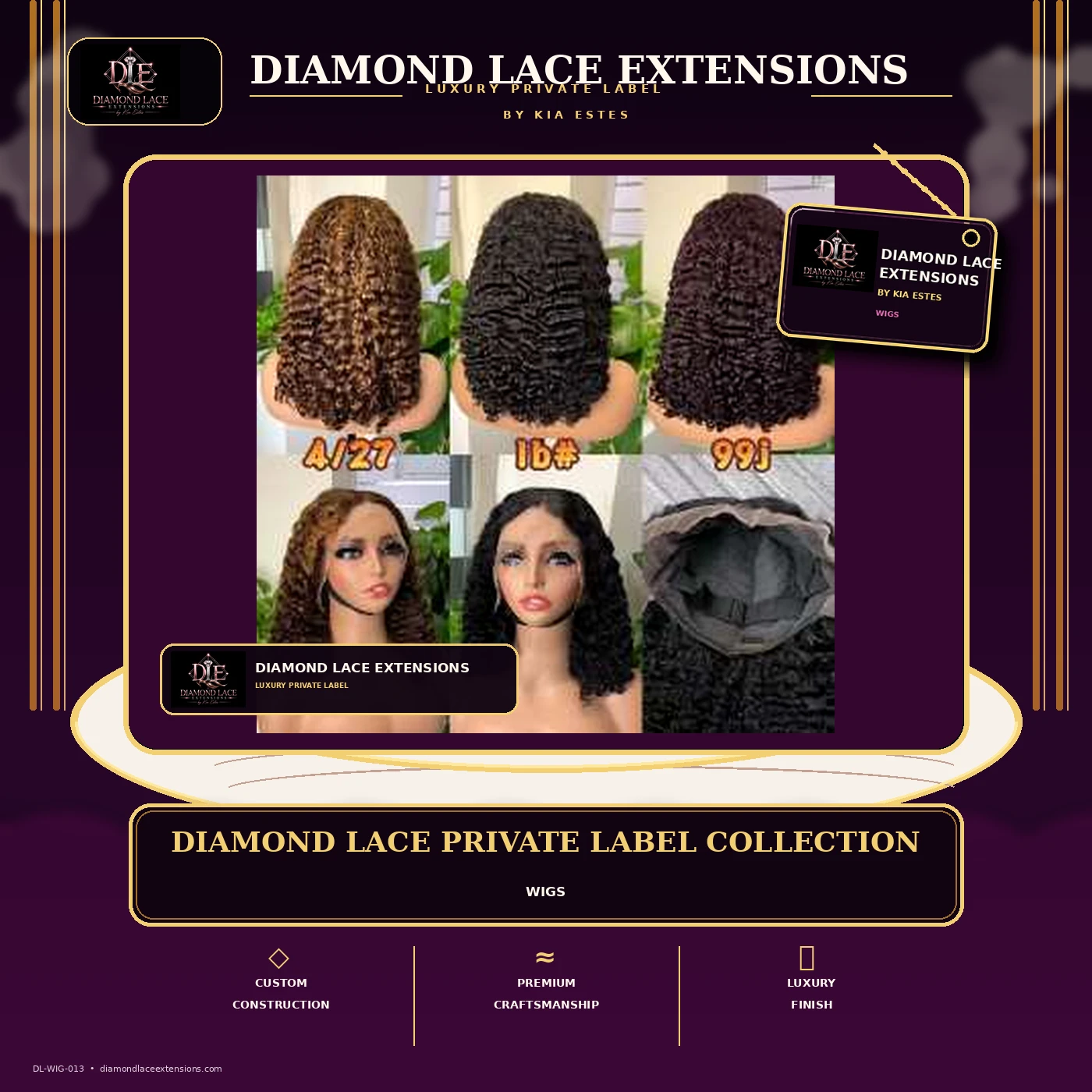 Luxury Wigs Diamond Lace visual 13