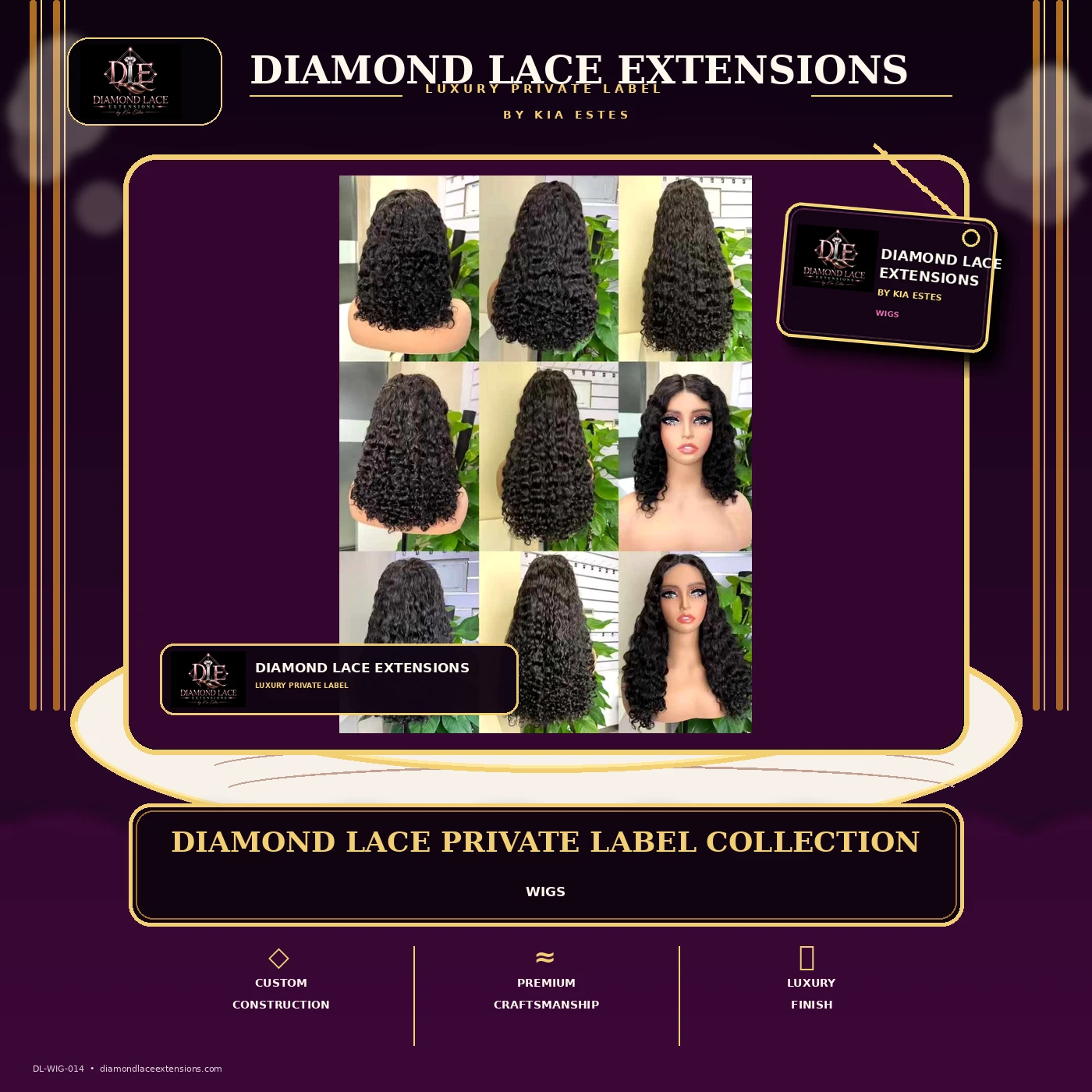 Luxury Wigs Diamond Lace visual 14