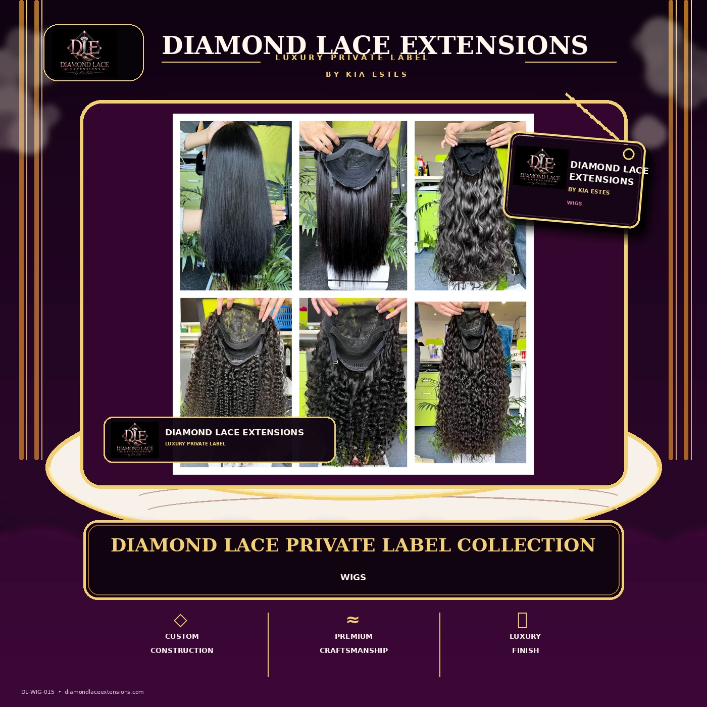 Luxury Wigs Diamond Lace visual 15