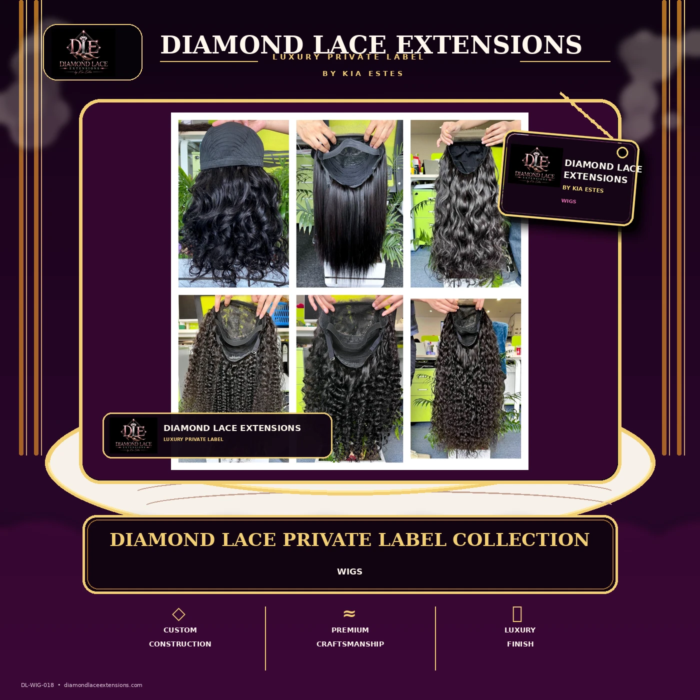 Luxury Wigs Diamond Lace visual 18
