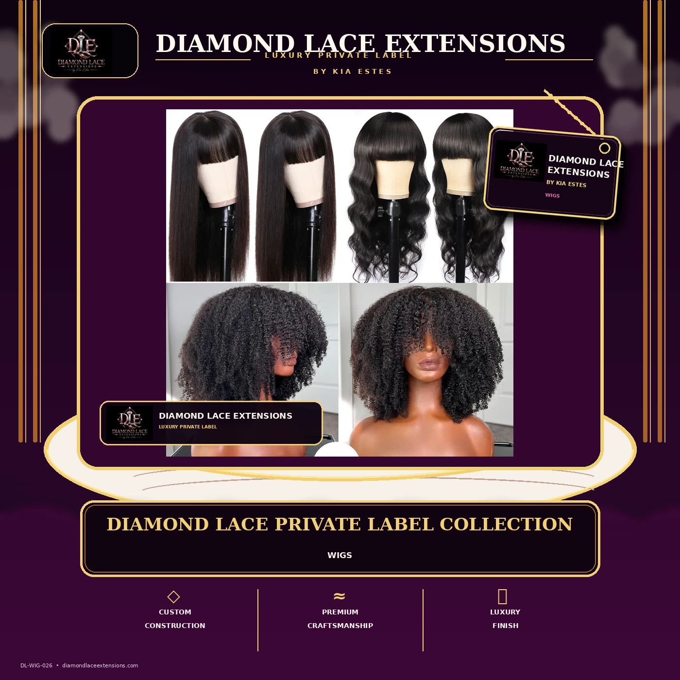 Luxury Wigs Diamond Lace visual 26