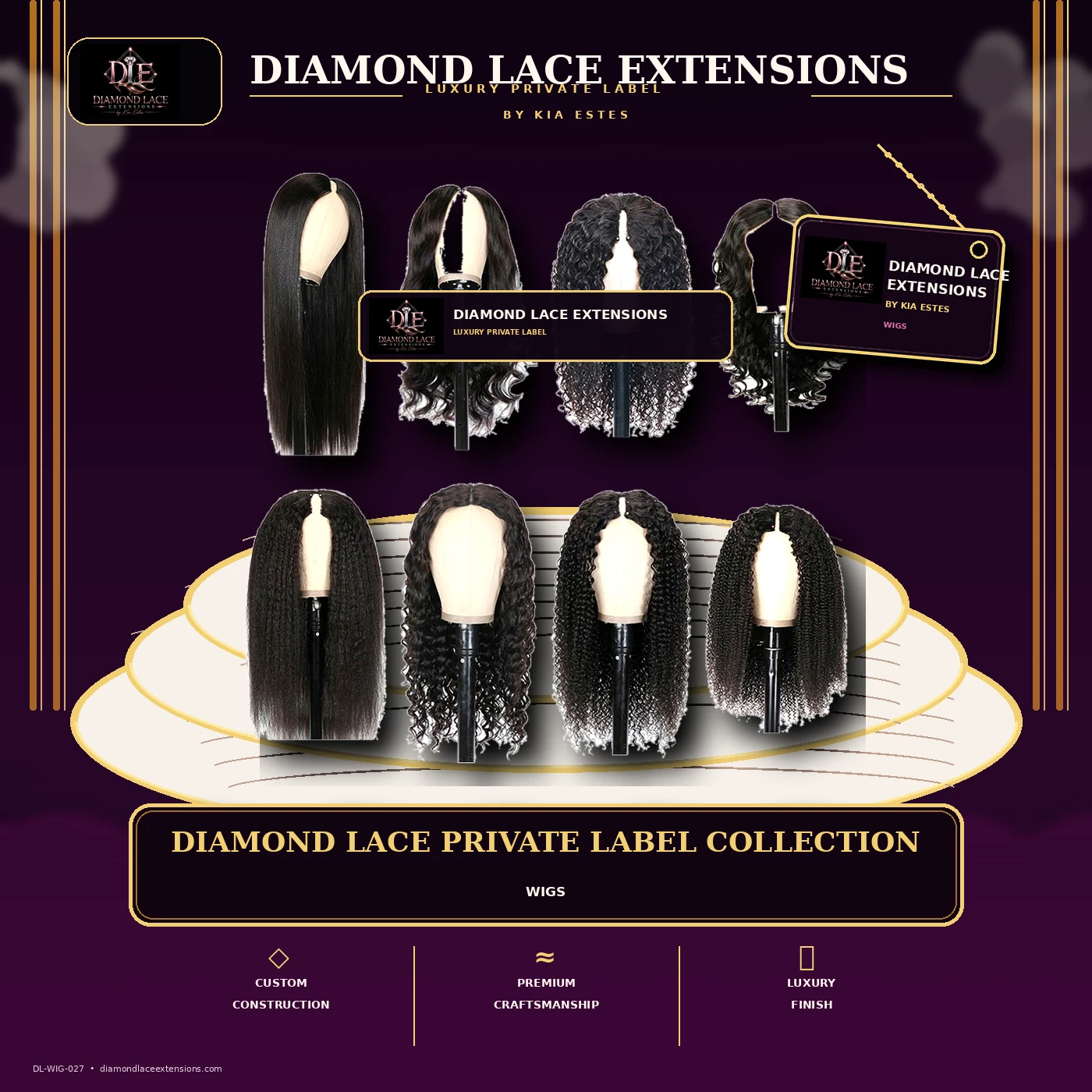 Luxury Wigs Diamond Lace visual 27